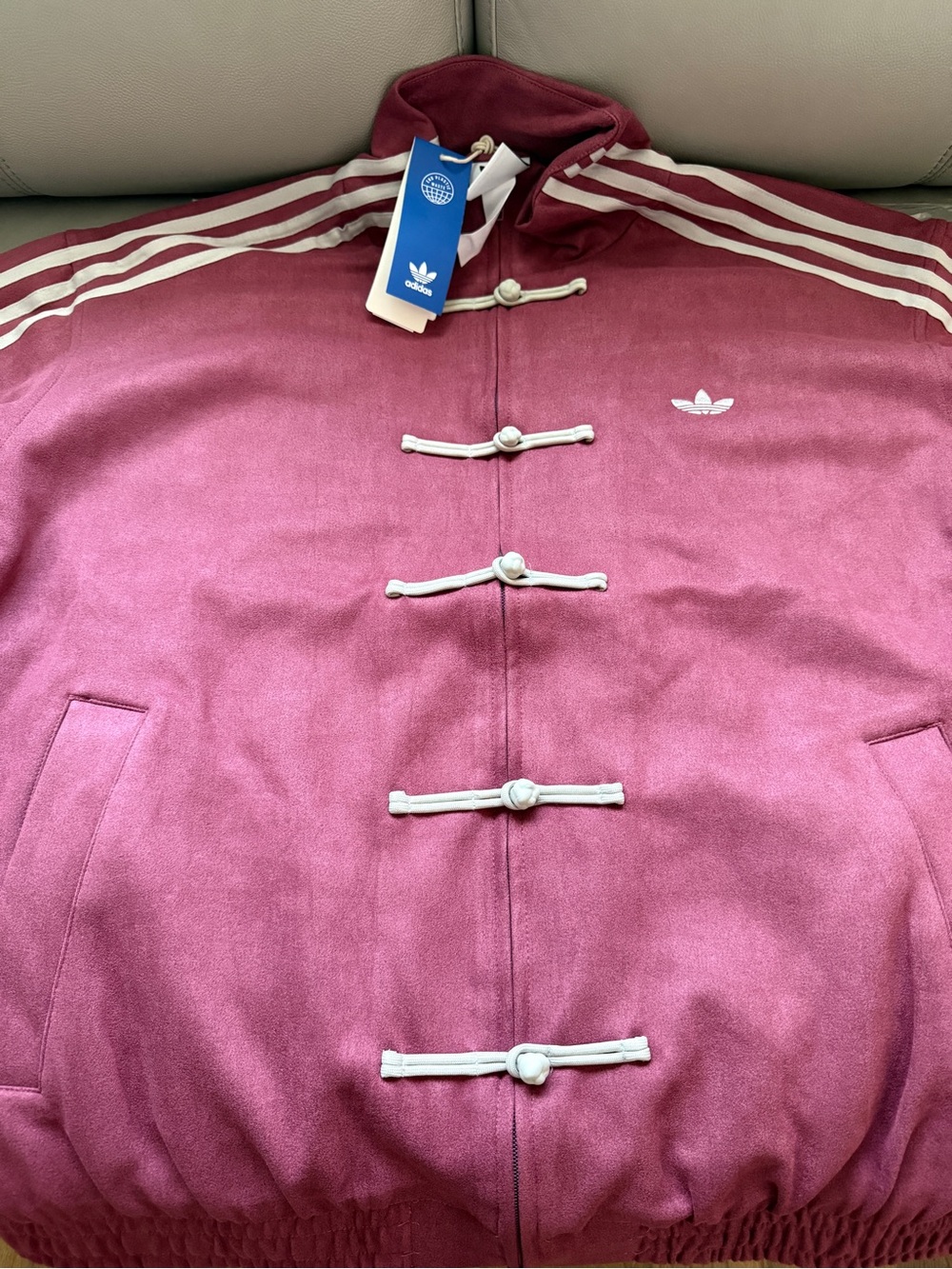 Adidas Chinese New Year Jacket Tang 2026 - Chinese New Year Edition Red